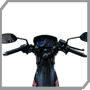 Honda XRM RS 125 Feature : New Sporty Handle Bar