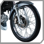 Honda XRM RS 125 Feature : New Sporty Front Fender