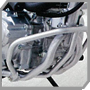 Honda XR 200 Feature : Semi-Double Cradle Frame
