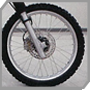Honda XR 200 Feature : Aluminum Wheels