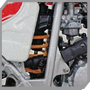 Honda XR 200 Feature : Superior Rear Cushion